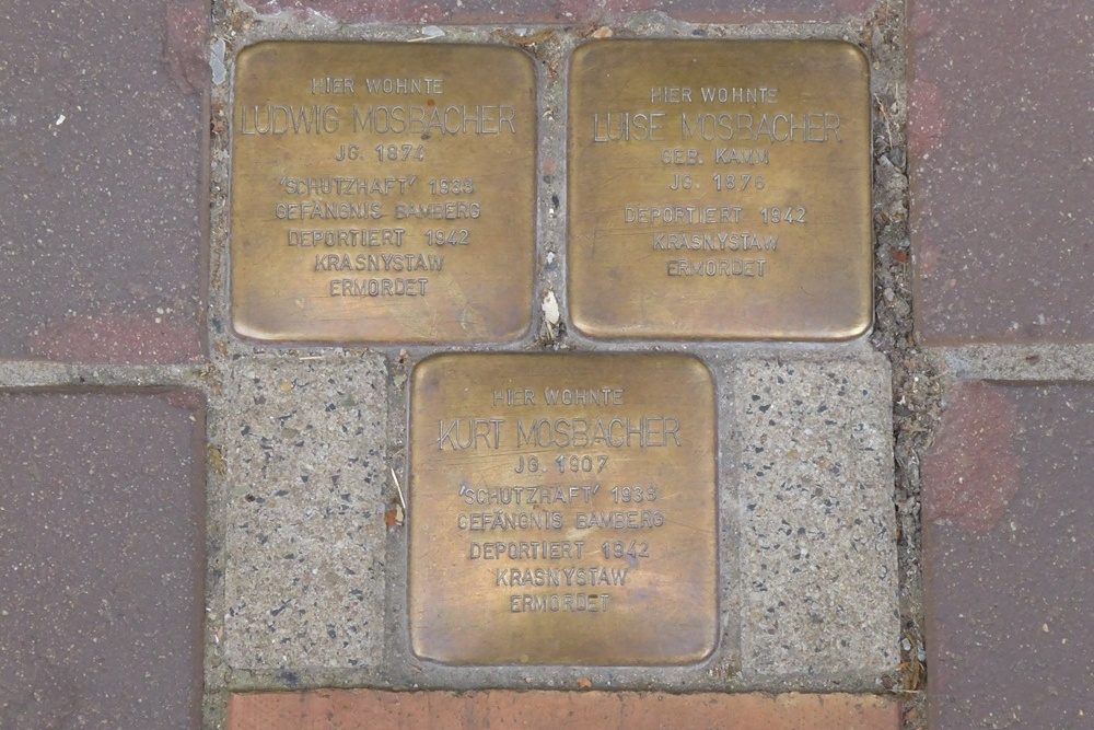 Stumbling Stones Herzog-Max-Strasse 3 #4