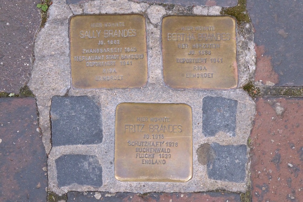 Stumbling Stones Herzog-Max-Strasse 16 #1