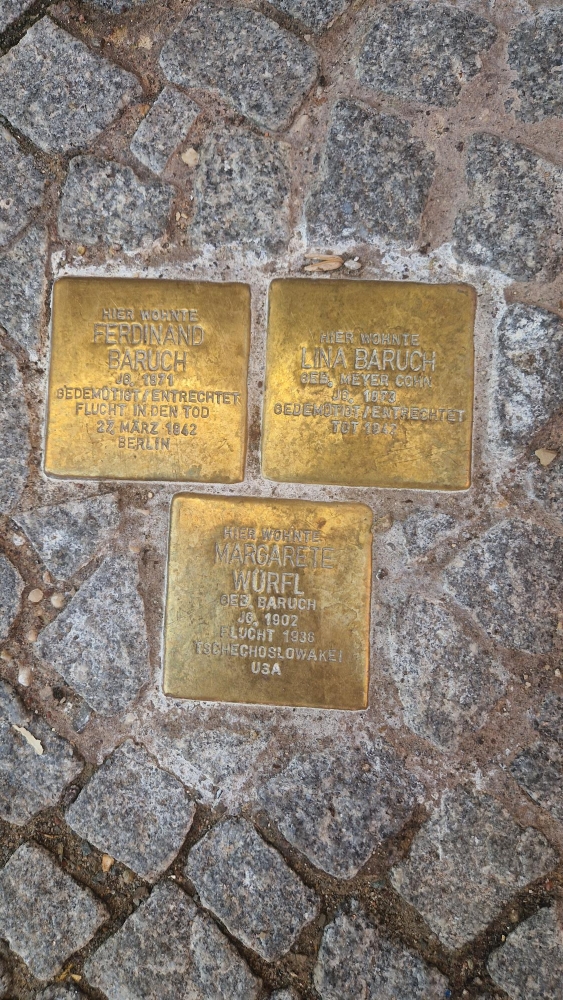 Stolperstein Wilhelmstrasse 2 #3