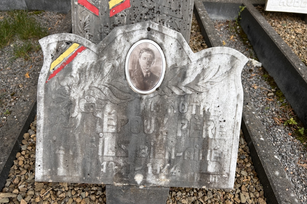 Belgische Oorlogsgraven Poulseur #4