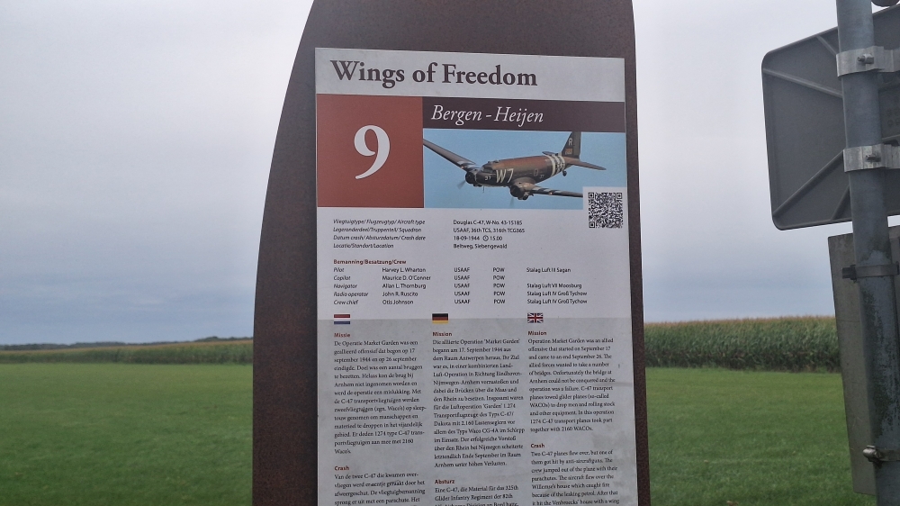 Fietsroute Wings of Freedom: Crashlocatie Douglas C-47, W-No. 43-15185 #5