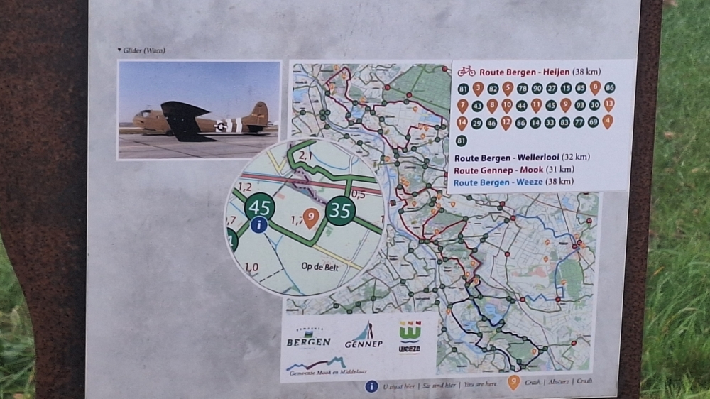 Fietsroute Wings of Freedom: Crashlocatie Douglas C-47, W-No. 43-15185 #7