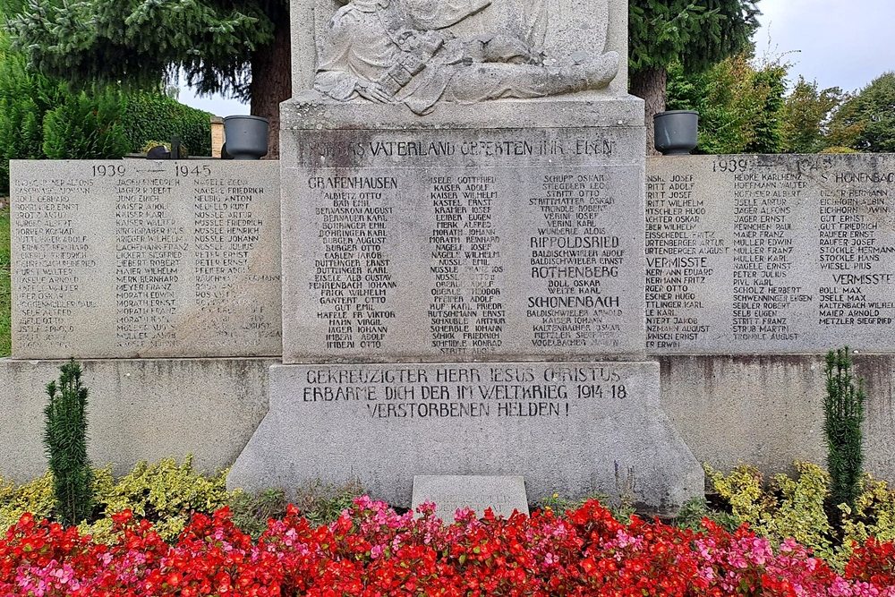 Oorlogsmonument Grafenhausen #3
