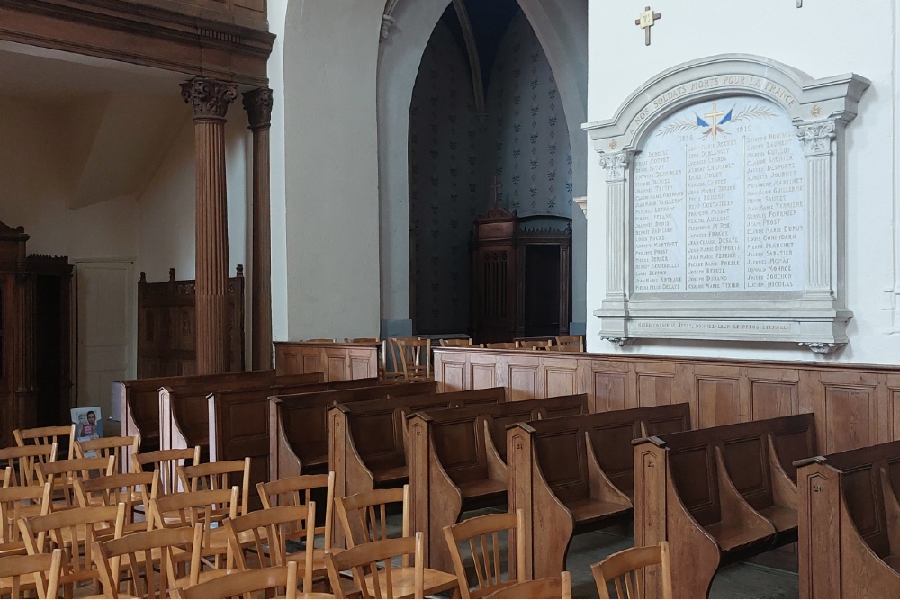 War Memorial Perreux Church #3