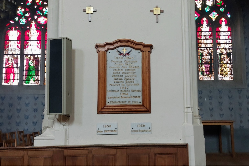 War Memorial Perreux Church #4