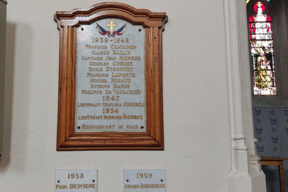 War Memorial Perreux Church #5