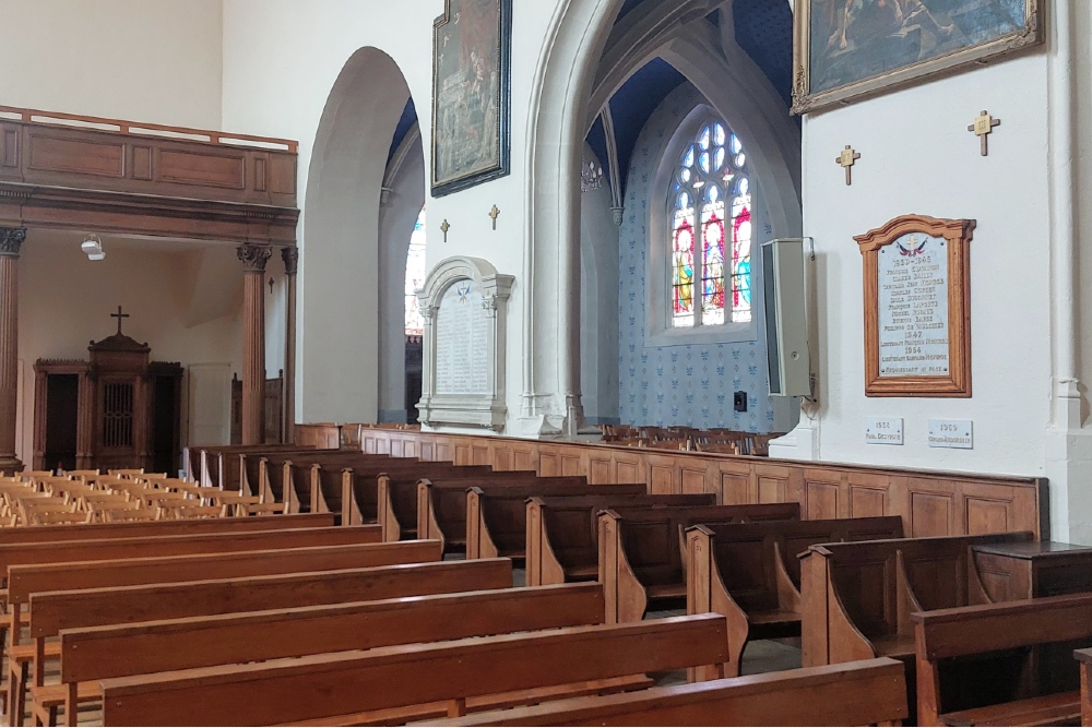 War Memorial Perreux Church #6