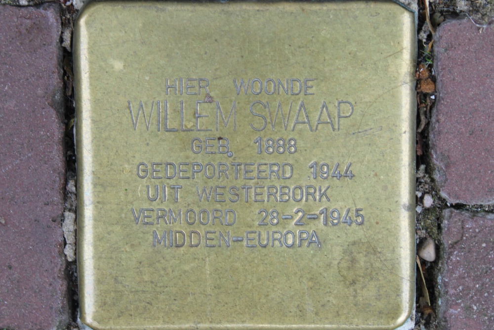 Stumbling Stone Grote Houtstraat 99