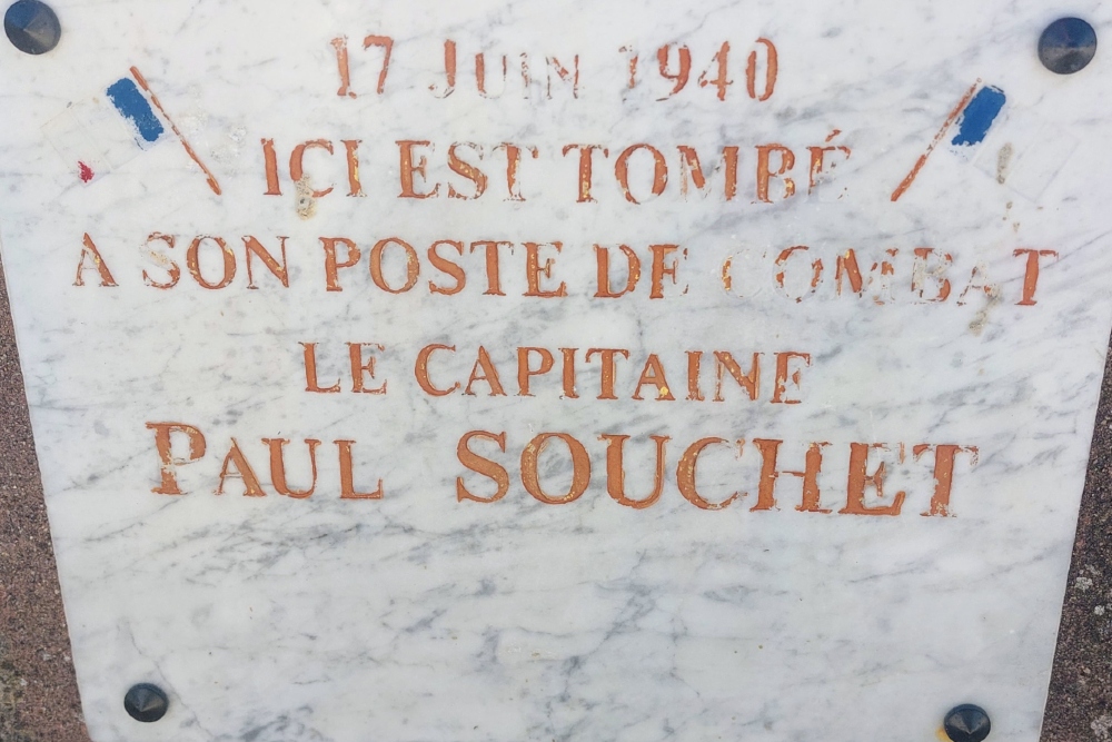 Plaqeutte Kapitein Paul Souchet  #2