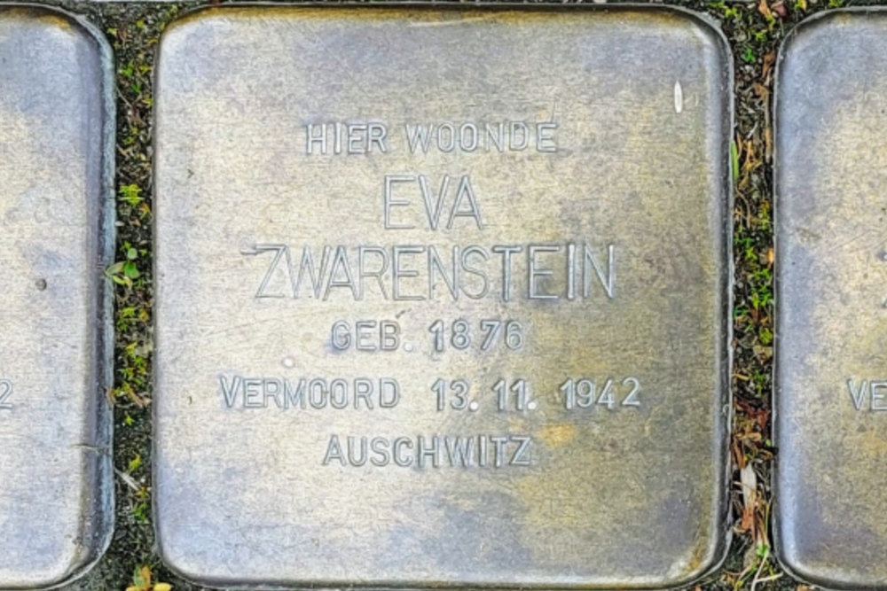 Stolpersteine Kerkstraat 25 (nu Kerkstraat 37) #6