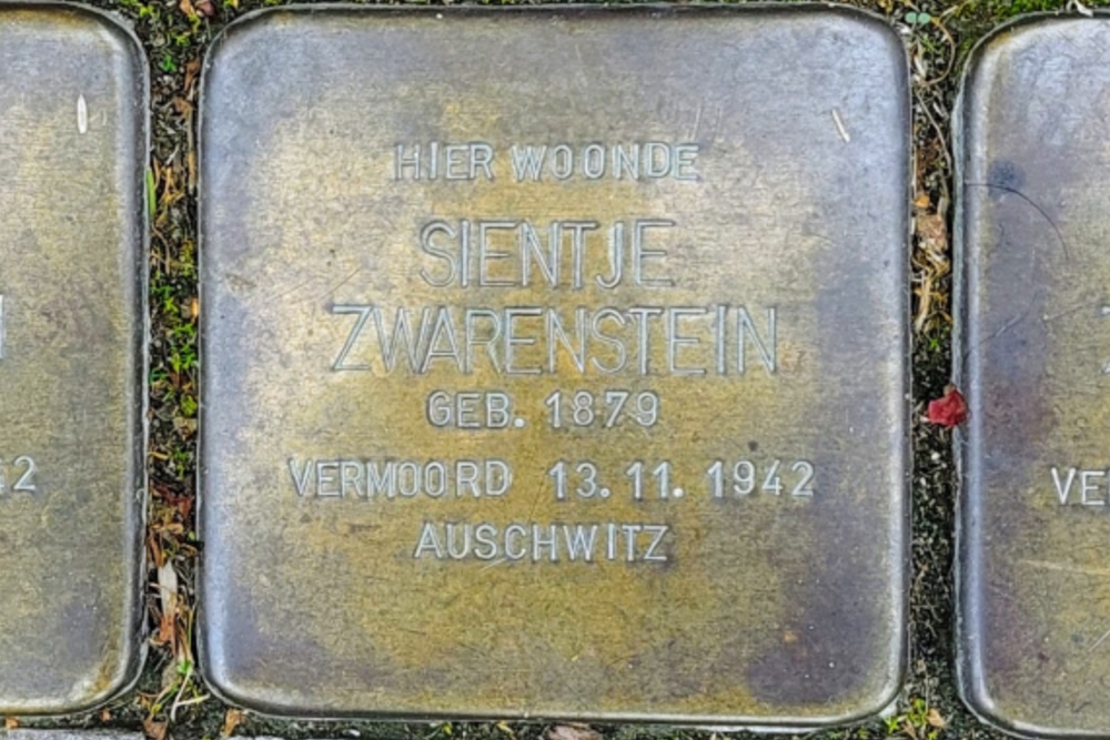 Stolpersteine Kerkstraat 25 (nu Kerkstraat 37) #7