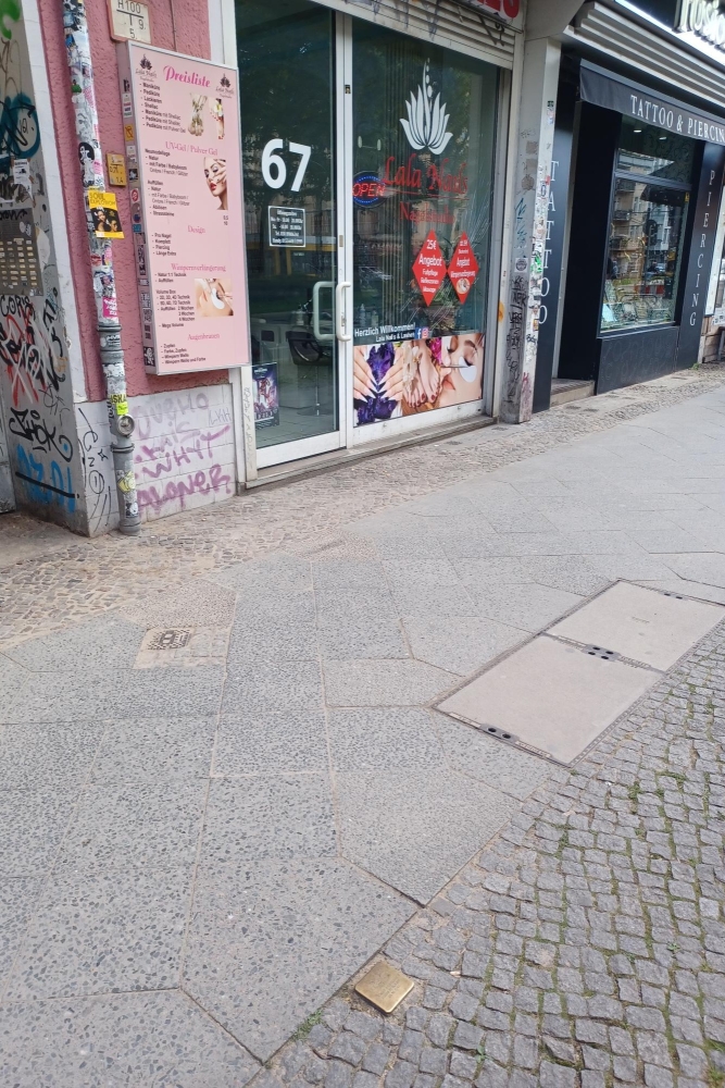 Stolperstein Warschauer Strasse 67 #2