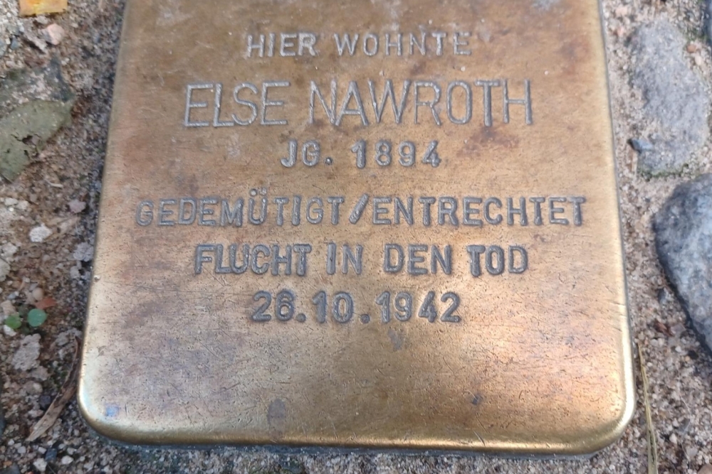Stolperstein Warschauer Strasse 67 #1