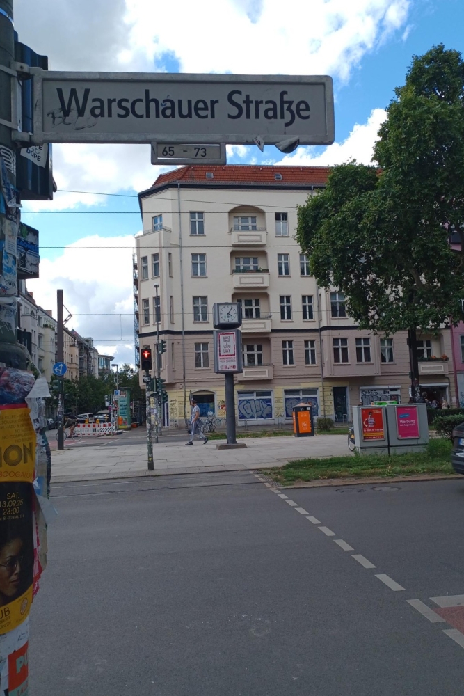 Stolperstein Warschauer Strasse 67 #3