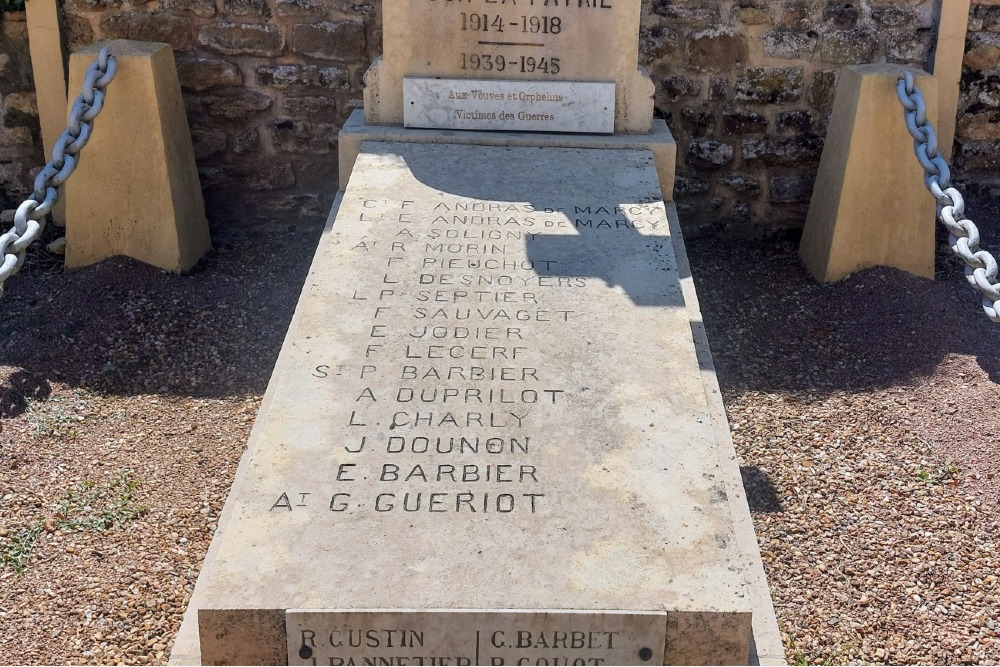 War Memorial  Poiseux #3
