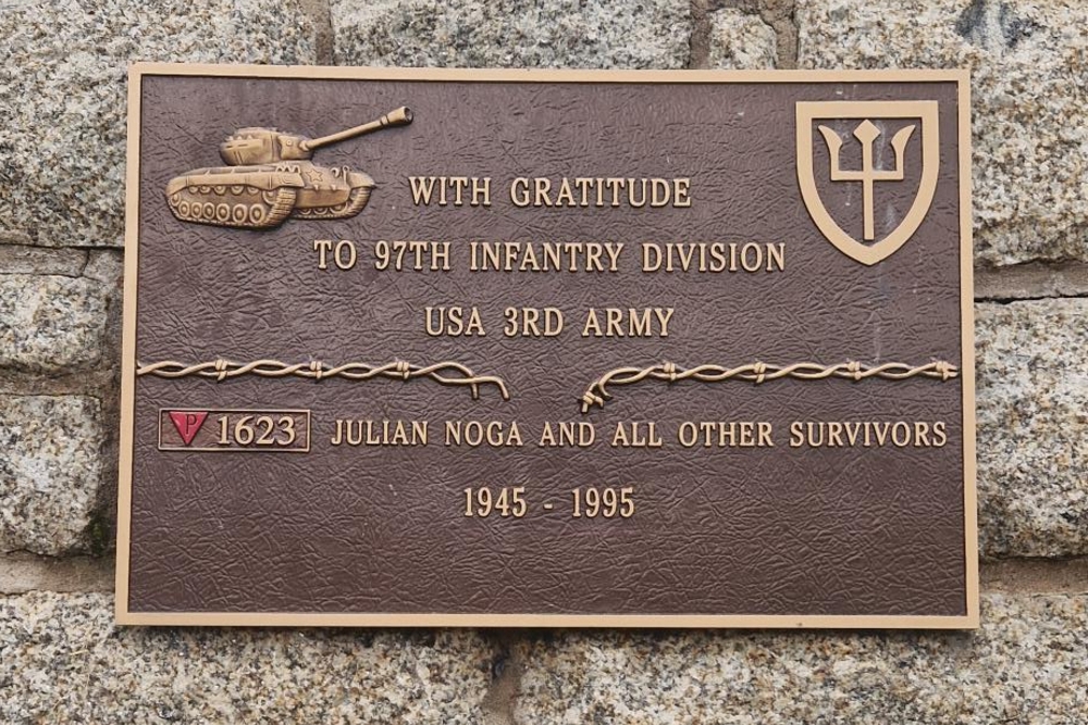 Memorial 90th and 97th US Infantry Division Flossenburg #2