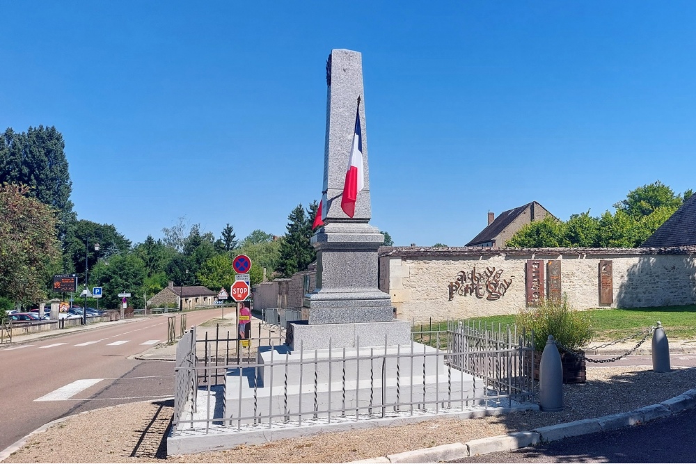 Oorlogsmonument Pontigny #3