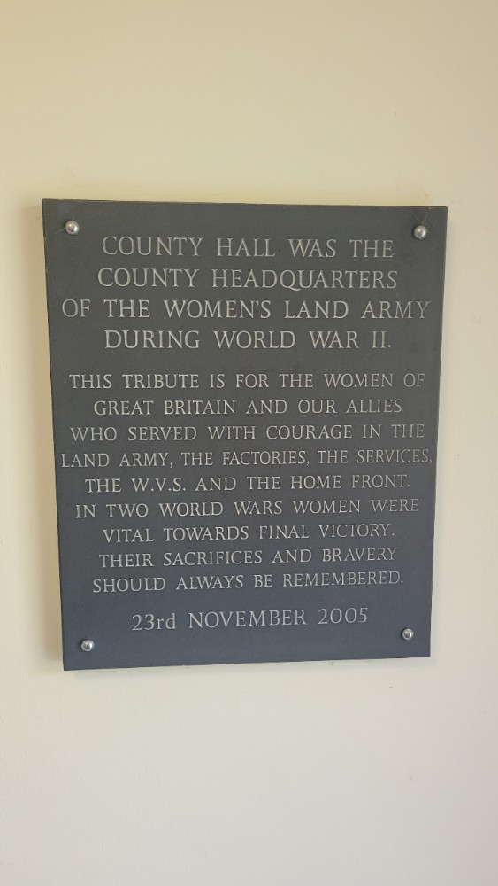 Memorials Dorset County Hall Dorchester #3