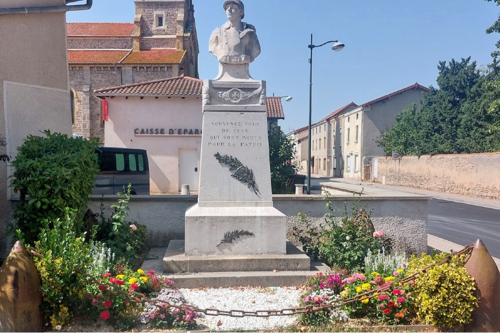 War Memorial  Saint-Germain-Lespinasse #2