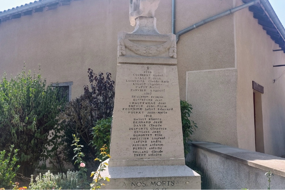 War Memorial  Saint-Germain-Lespinasse #4