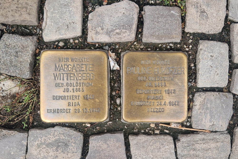 Stumbling Stones Markt 19-20
