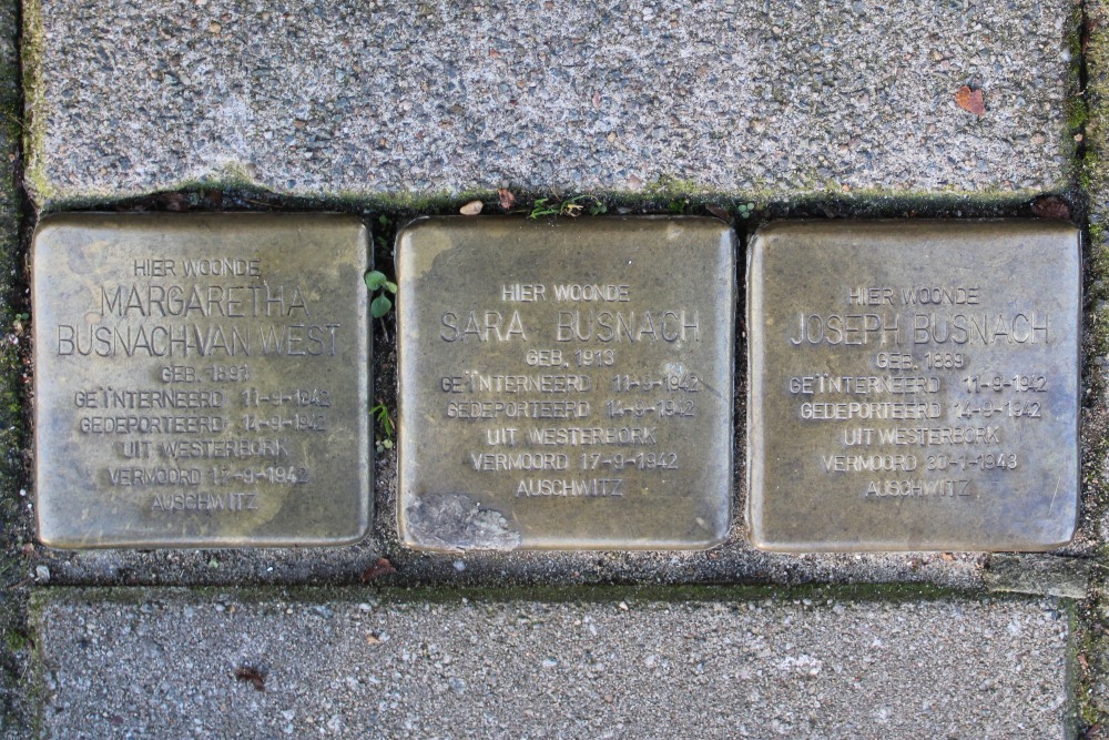 Stumbling Stone Ruyschstraat 78 #1