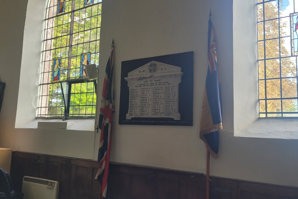 Roll of Honour St George's Fordington #2