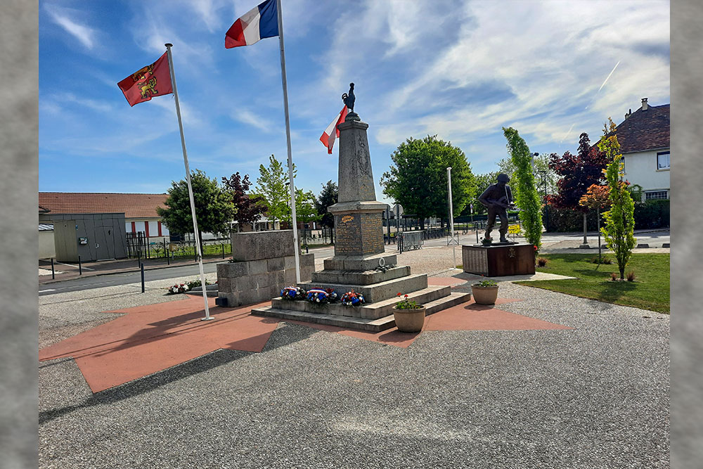Oorlogsmonument Bretteville-l'Orgueilleuse #2