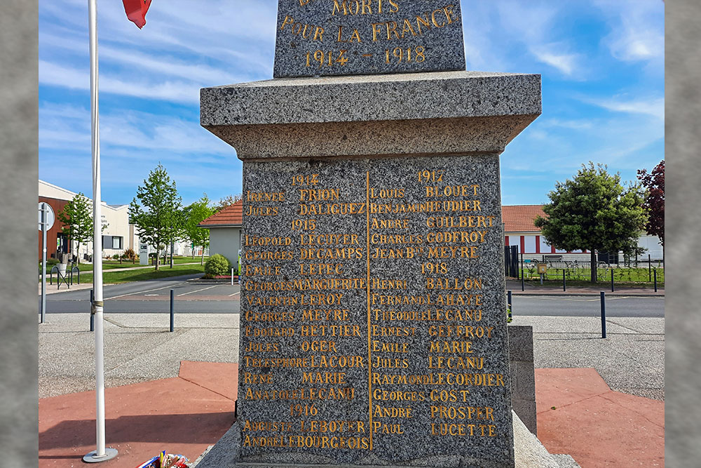 Oorlogsmonument Bretteville-l'Orgueilleuse #3