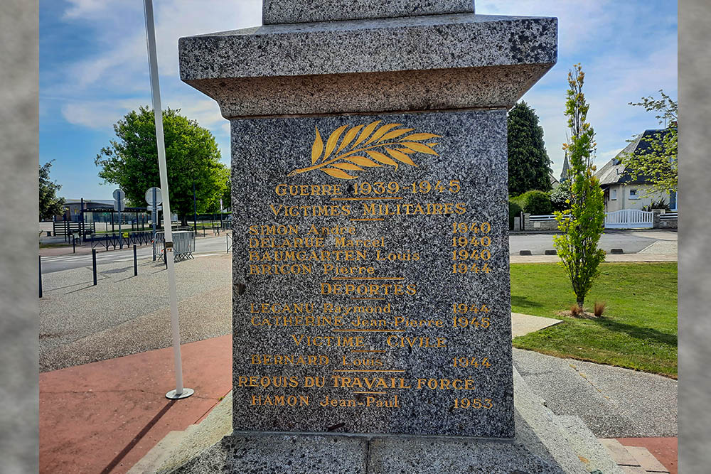 Oorlogsmonument Bretteville-l'Orgueilleuse #4