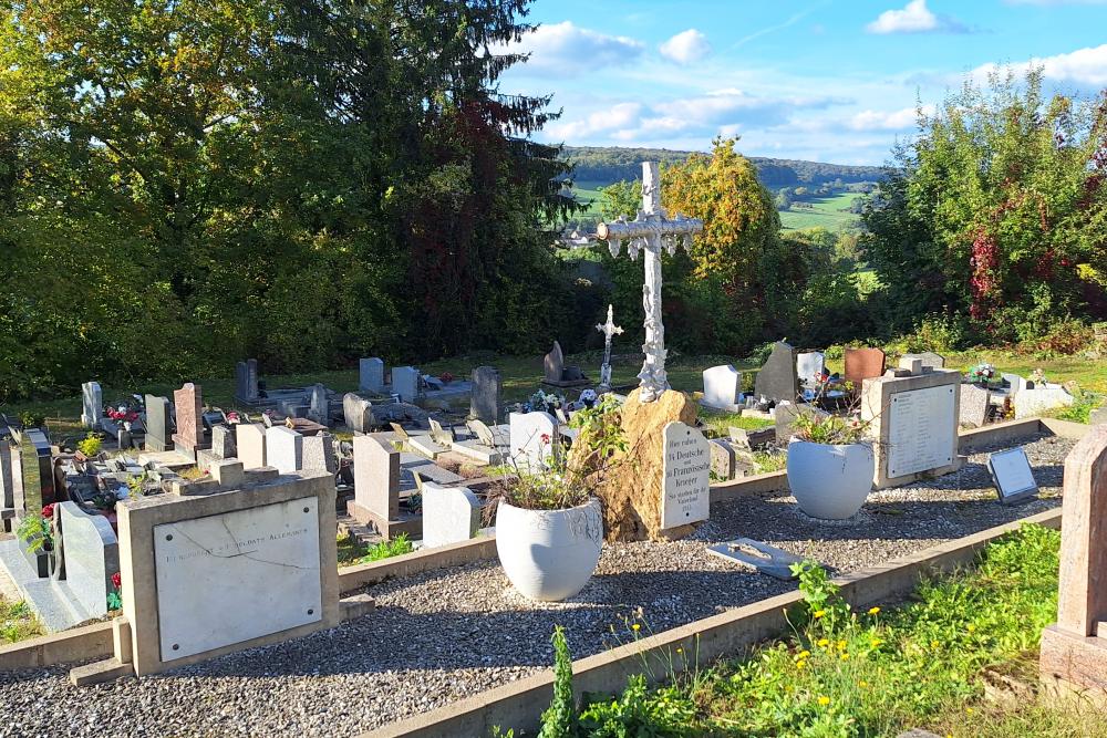Duits en Franse Oorlogsgraven Montmédy