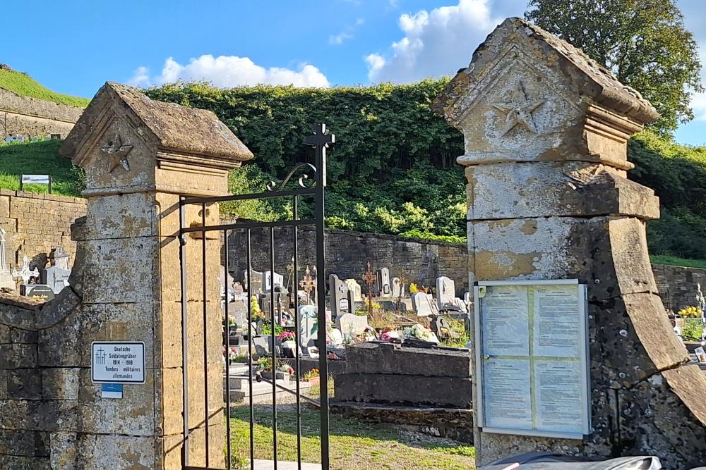 Duits en Franse Oorlogsgraven Montmédy #2