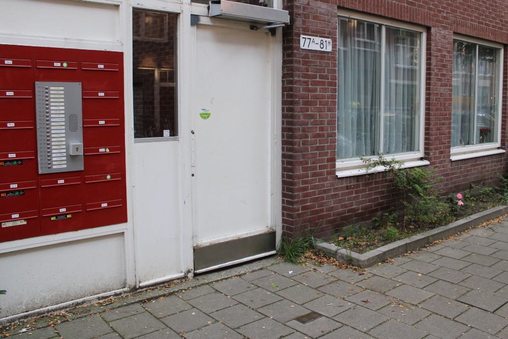 Stumbling Stones Blasiusstraat 77 #4