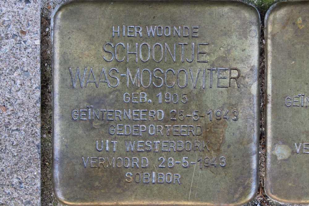 Stumbling Stone Blasiusstraat 108 #2