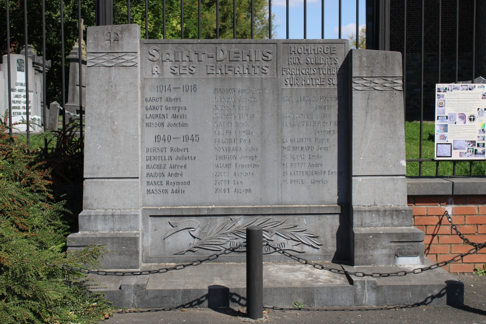 Oorlogsmonument Saint-Denis	 #2