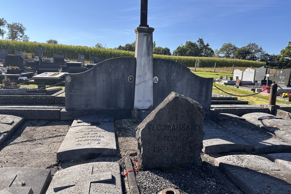 Oorlogsmonument begraafplaats Chaineux #2