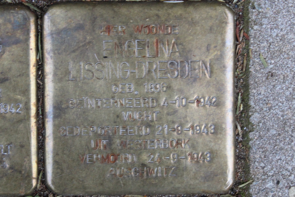 Stolpersteine Tilanusstraat 37 #3
