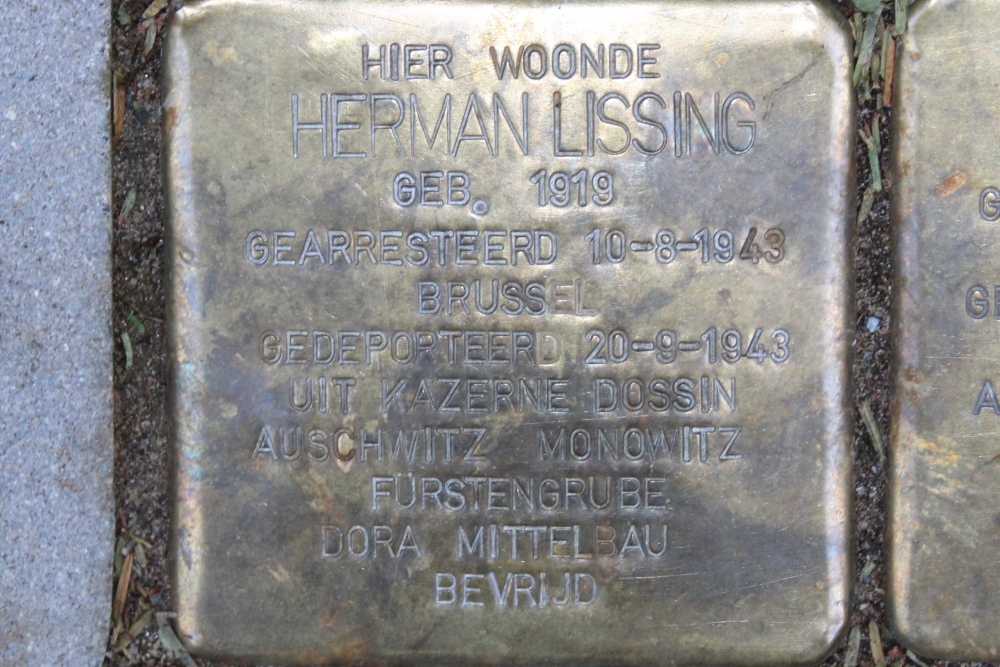 Stolpersteine Tilanusstraat 37 #4