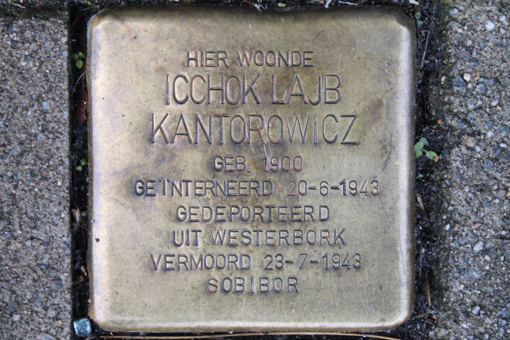 Stolperstein Oosterpark 17 #1