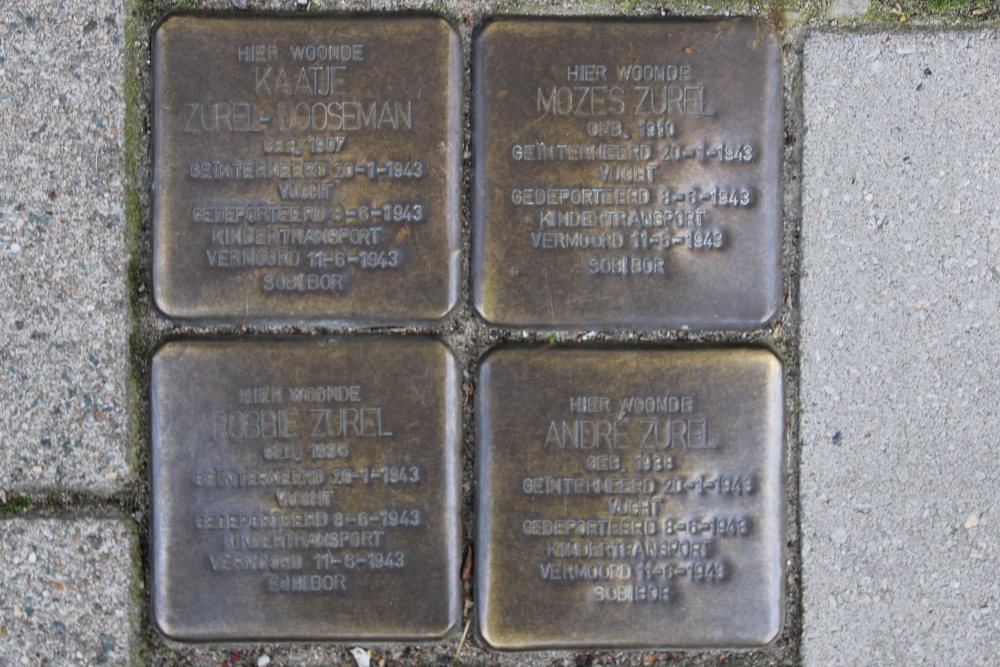 Stolpersteine Derde Oosterparkstraat 125 #1