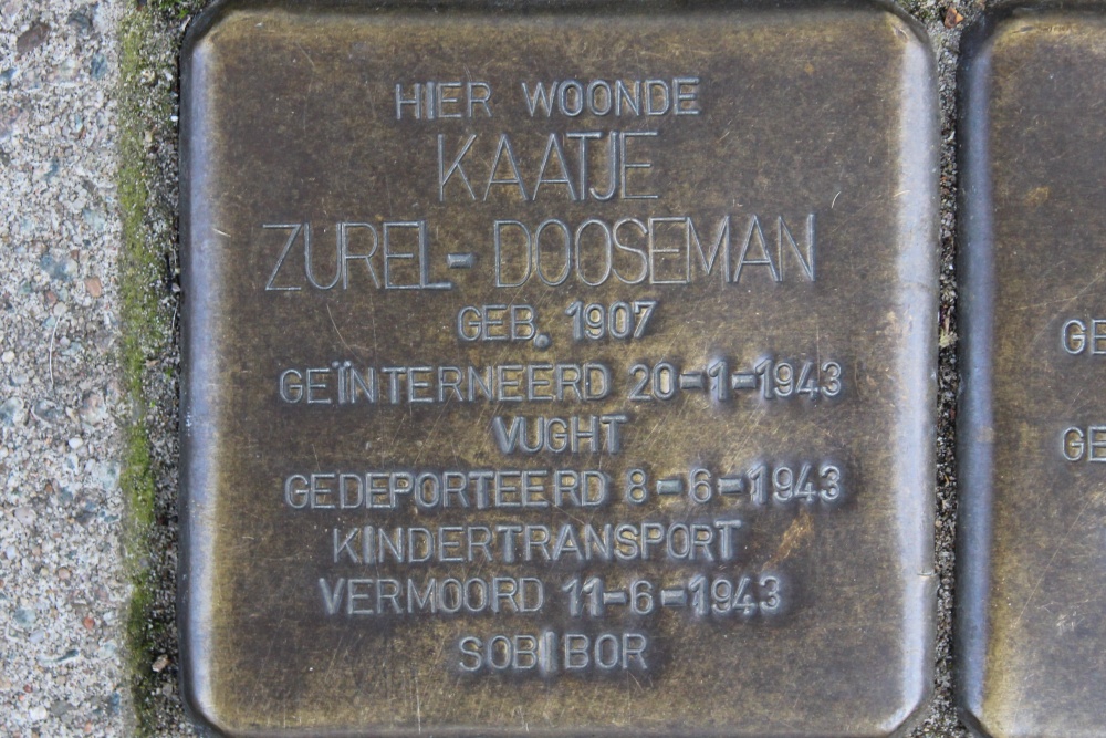 Stolpersteine Derde Oosterparkstraat 125 #2
