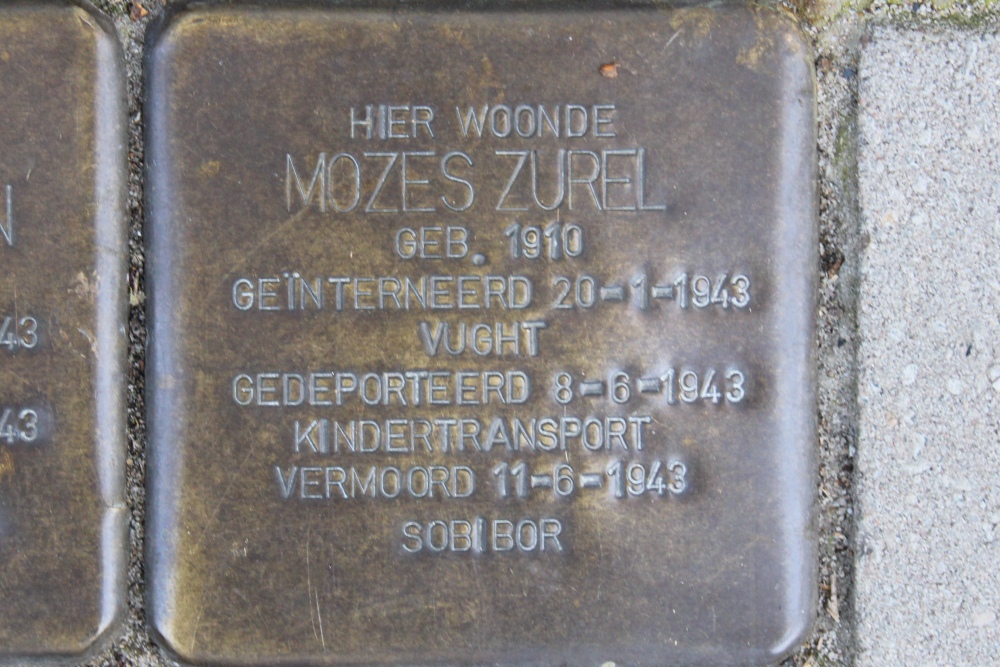 Stolpersteine Derde Oosterparkstraat 125 #3