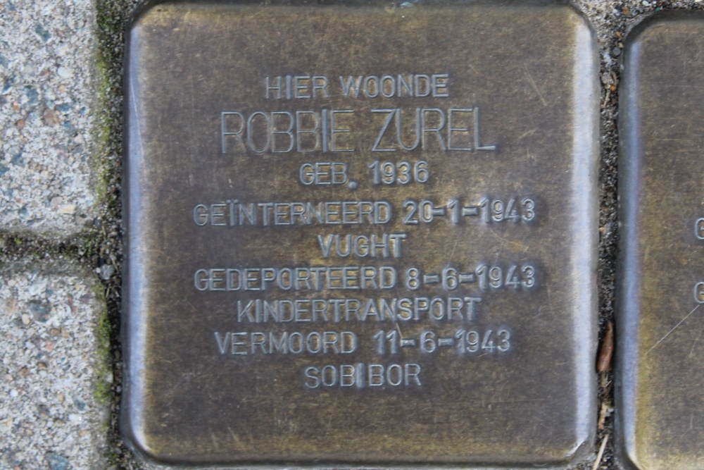 Stolpersteine Derde Oosterparkstraat 125 #4