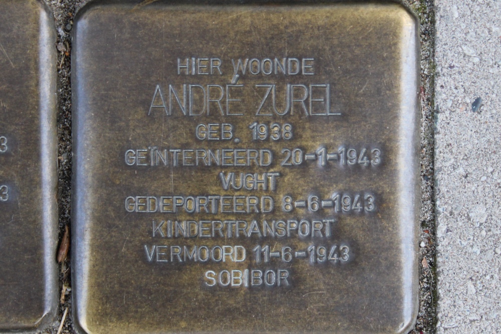 Stolpersteine Derde Oosterparkstraat 125 #5