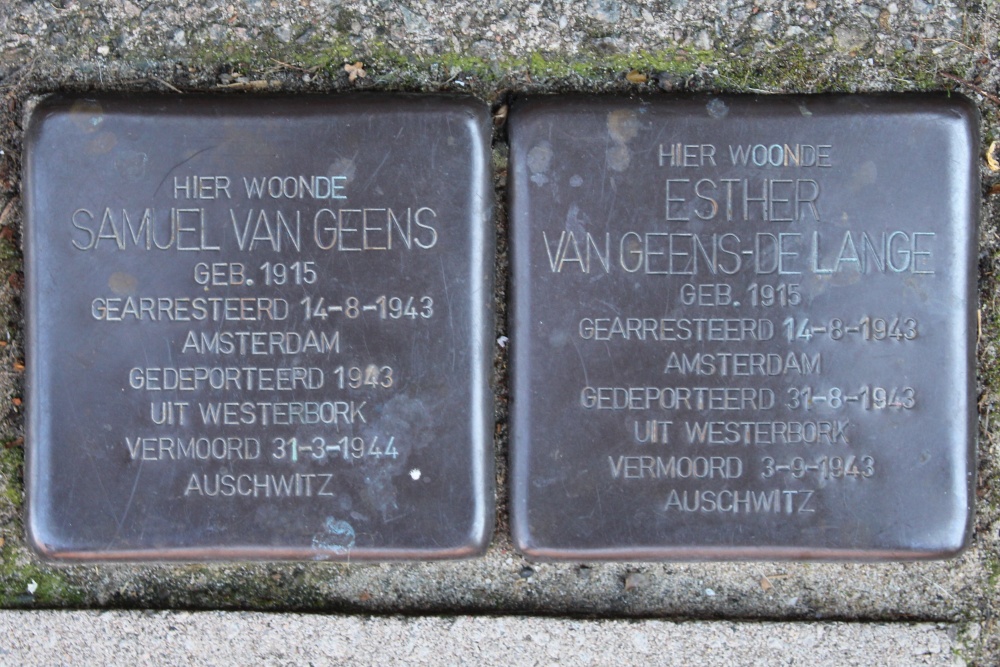 Stolpersteine Iepenweg 49 #1