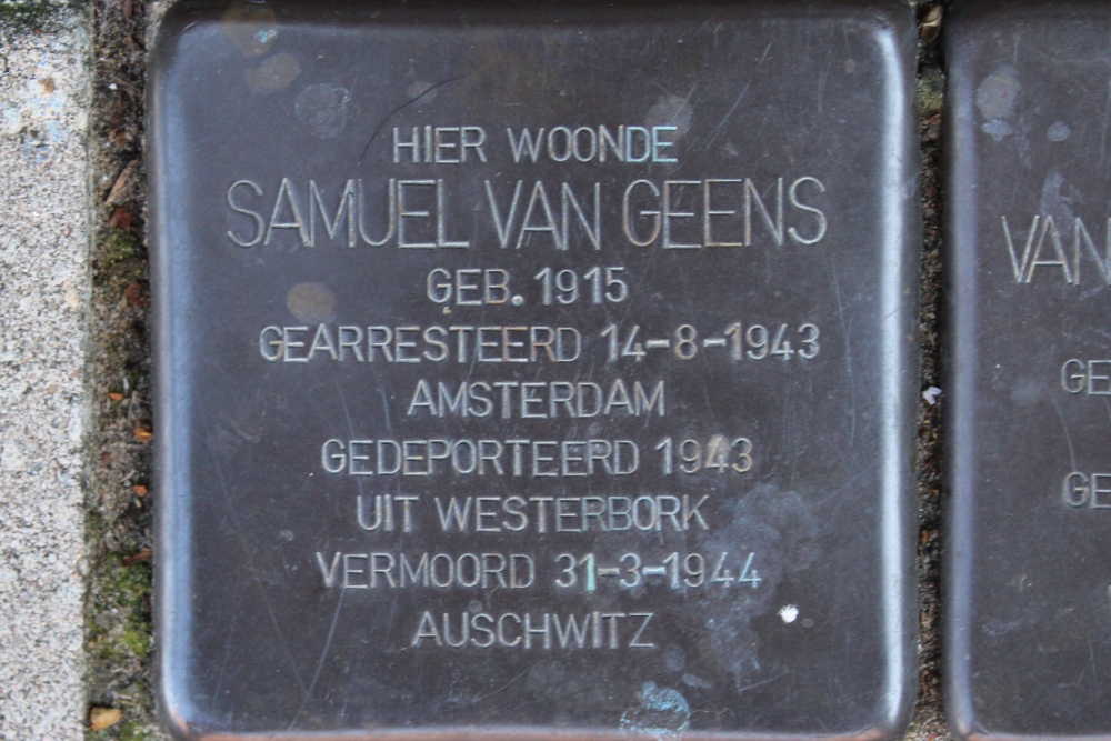 Stolpersteine Iepenweg 49 #2
