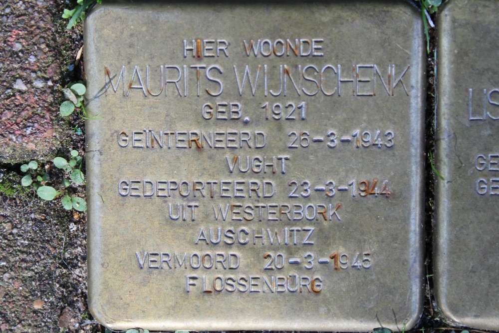 Stolpersteine Vrolikstraat 50 #4