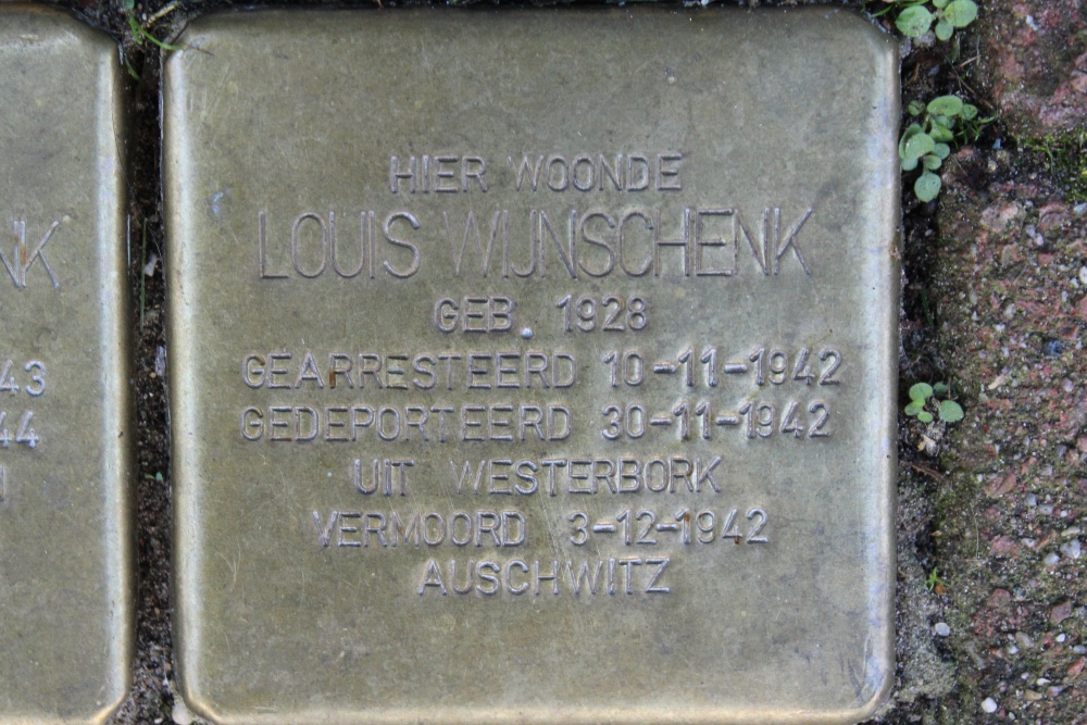 Stolpersteine Vrolikstraat 50 #6