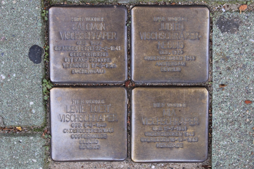 Stolpersteine Vrolikstraat 281 #1