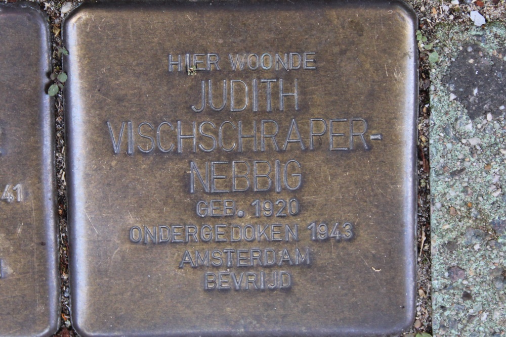 Stolpersteine Vrolikstraat 281 #3